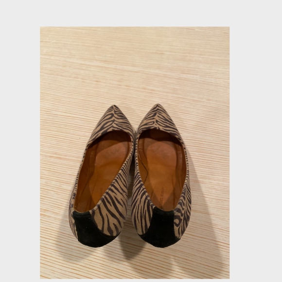 Isabel Marant Suede Zebra Print Pumps 37 - Picture 5 of 8
